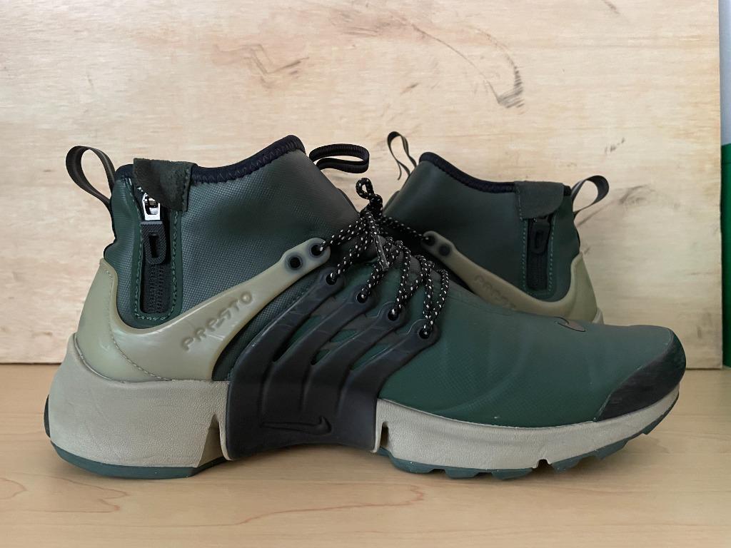 Nike air presto hot sale mid utility grove green/black-khaki