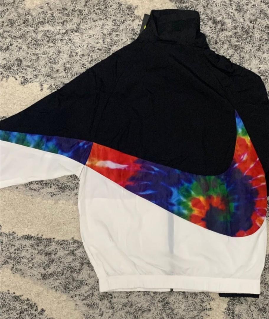 Nike tie dye windbreaker store