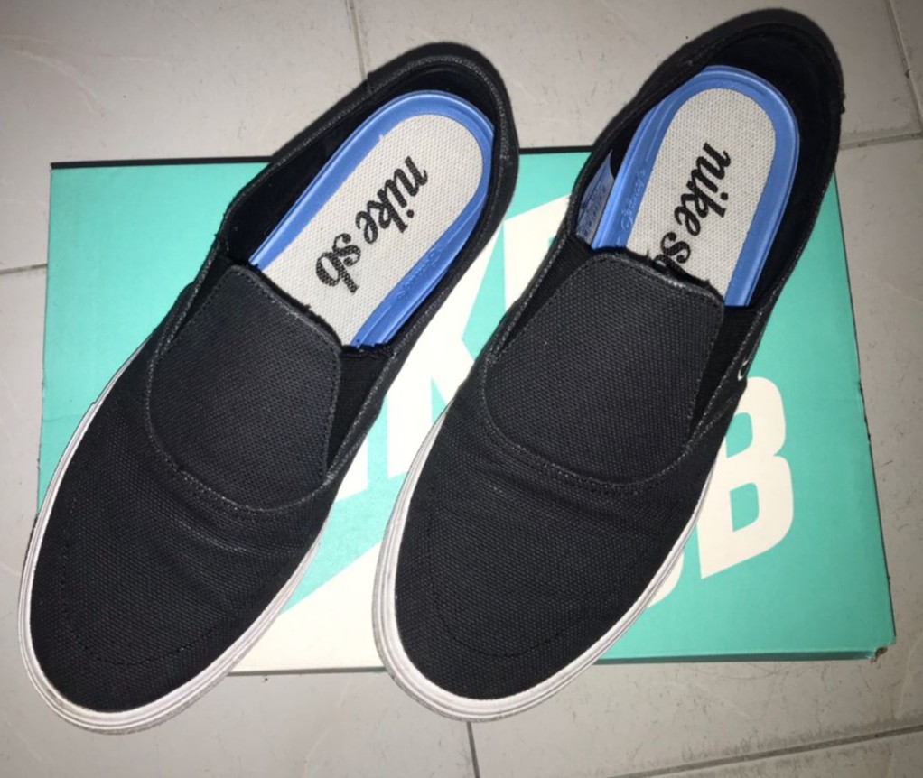 Nike sb portmore ii solarsoft slip on Men s Fashion Footwear
