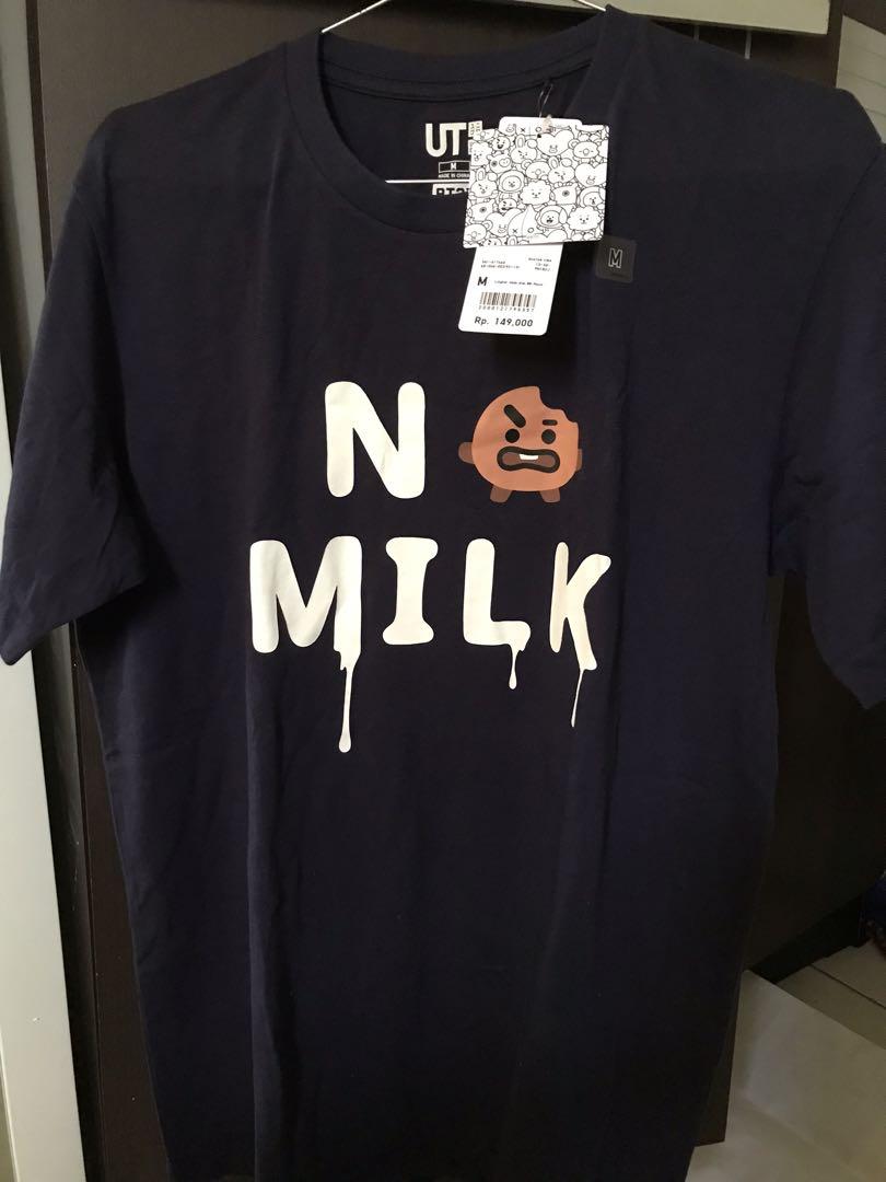 Official BT21 x Uniqlo No Milk Shooky 
