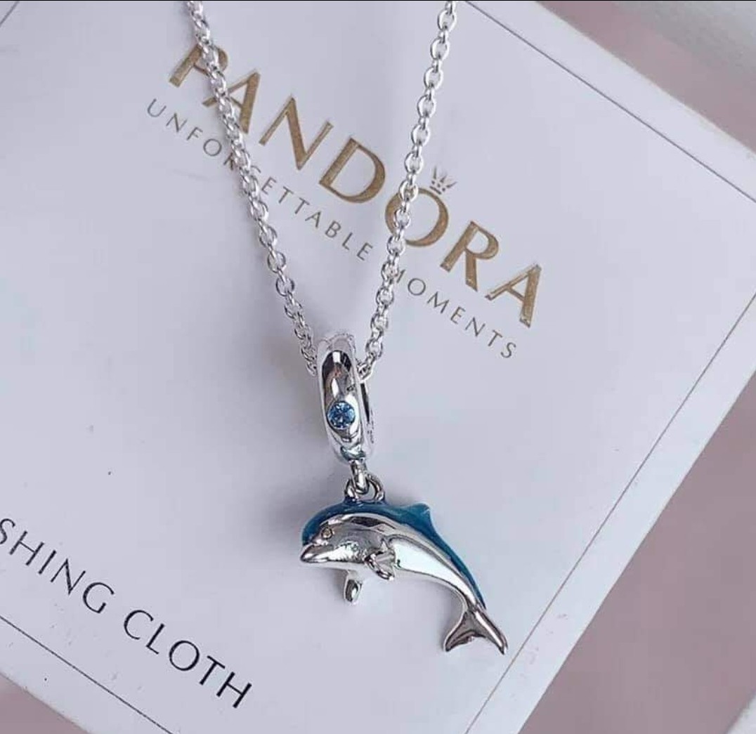 Dolphin necklace pandora online