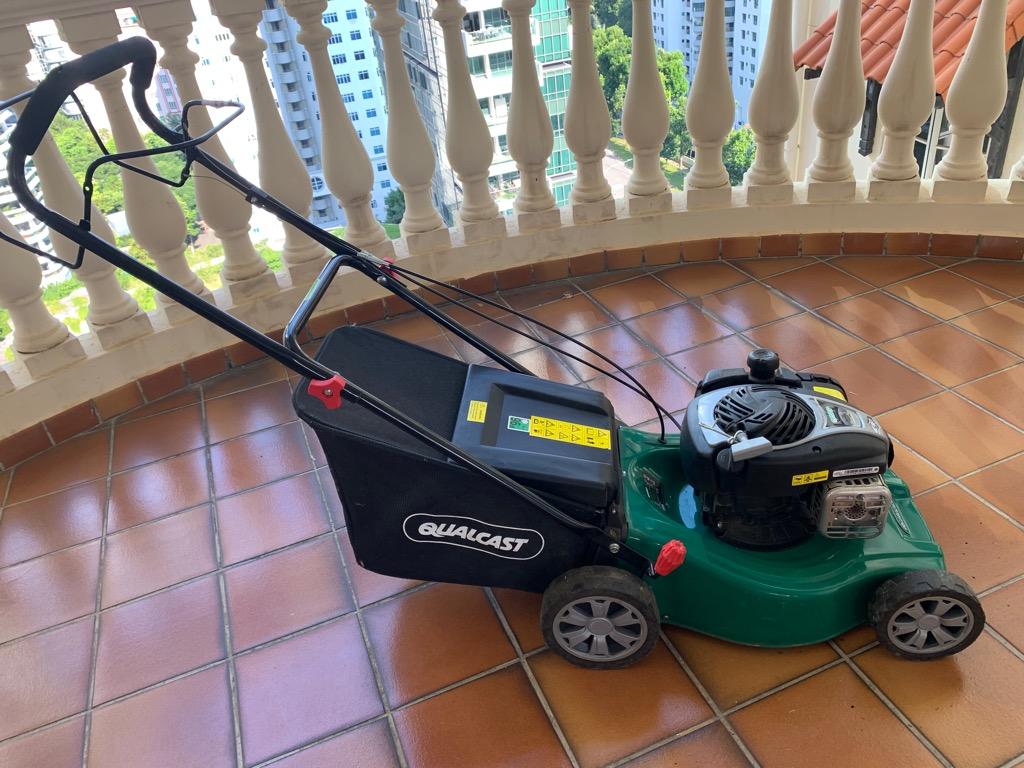 Petrol Self Propelled Lawn Mower Furniture Home Living Gardening Gardening Tools Ornaments on Carousell