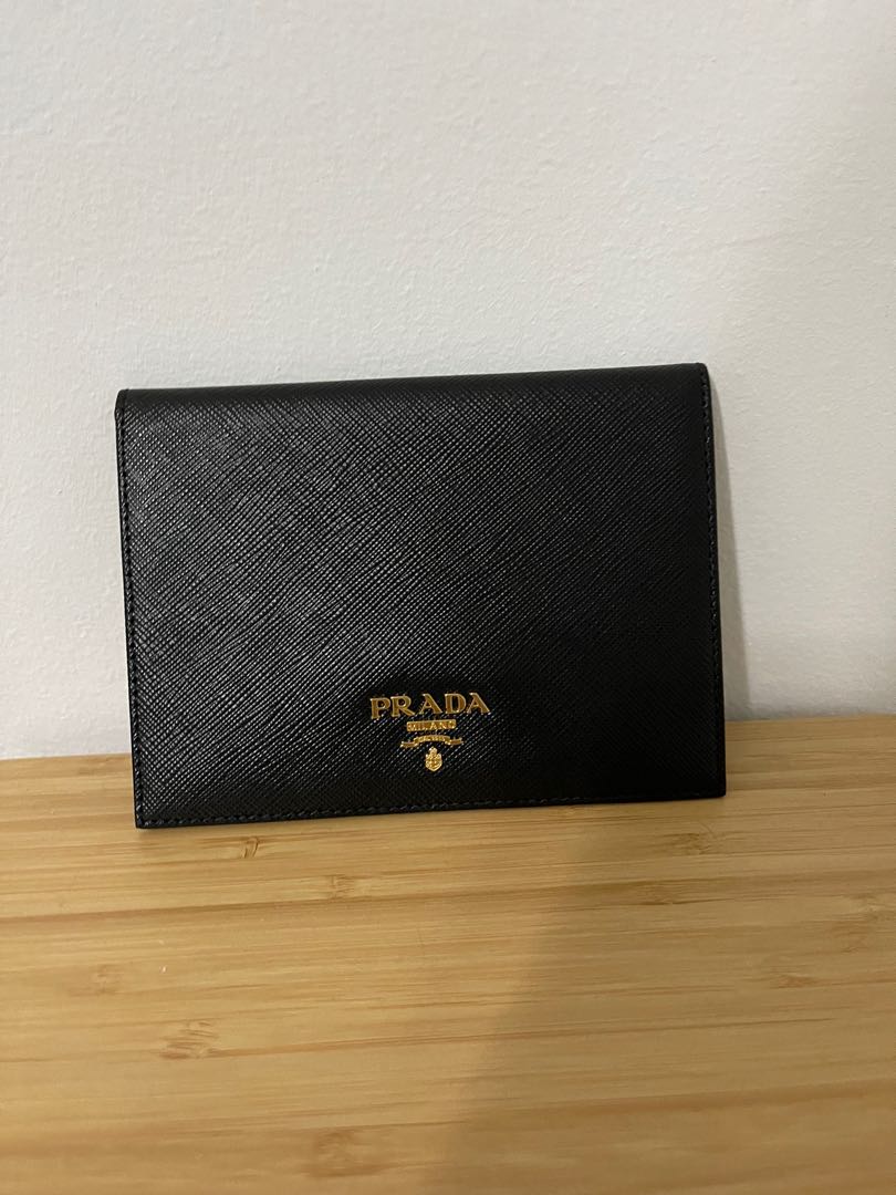 Prada passport holder, Women's Fashion, Bags & Wallets, Wallets & Card
