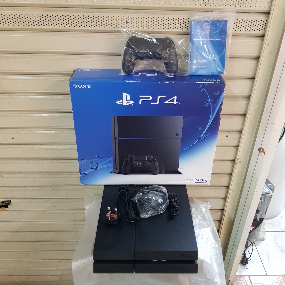 PS4 FAT 500GB SERI 1206A JEPANG ORIGINAL SONY FIRMWARE 8.52, Video Game,  Konsol di Carousell