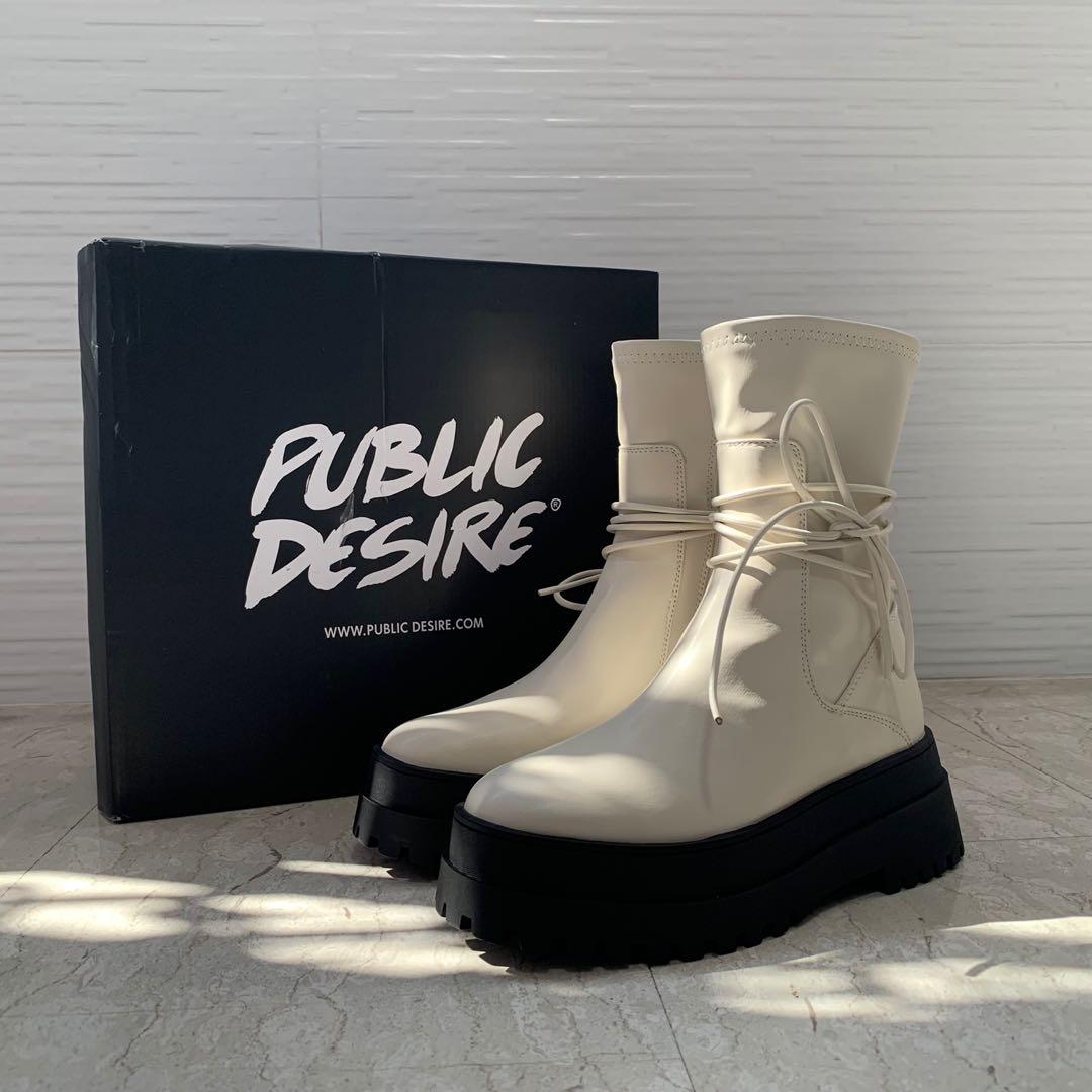 Public desire platform top boots