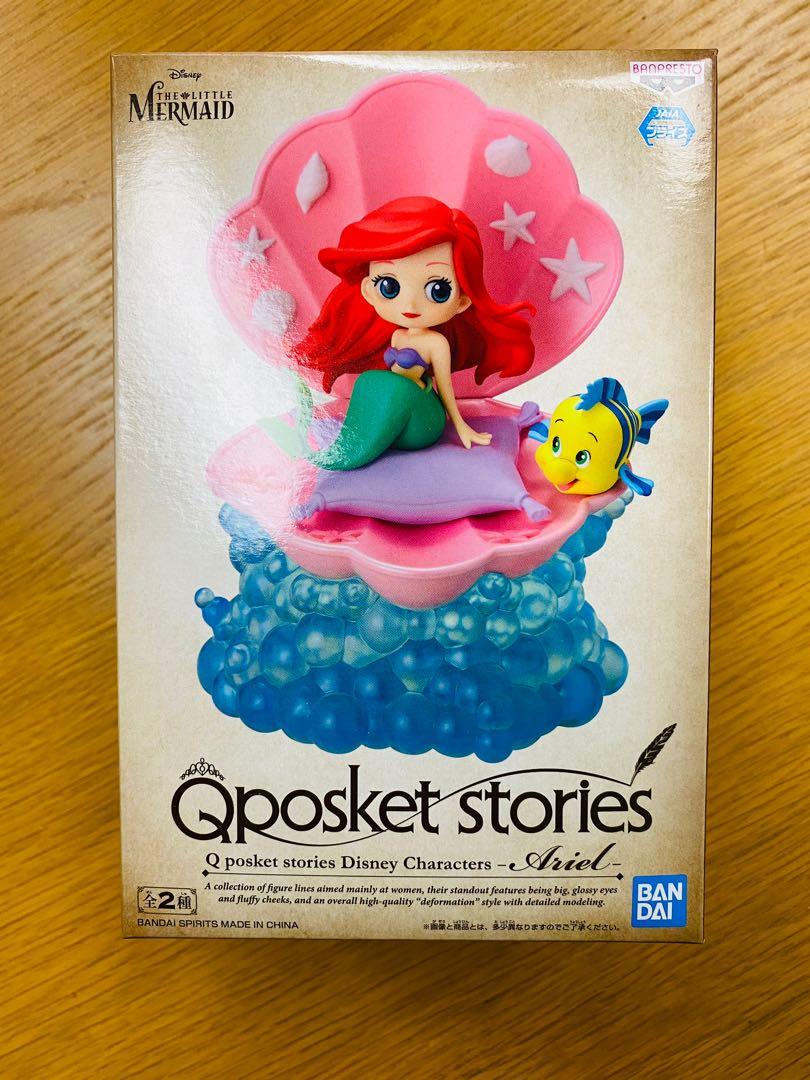 全新日版A色美人魚Ariel QPosket stories Disney Characters Princess