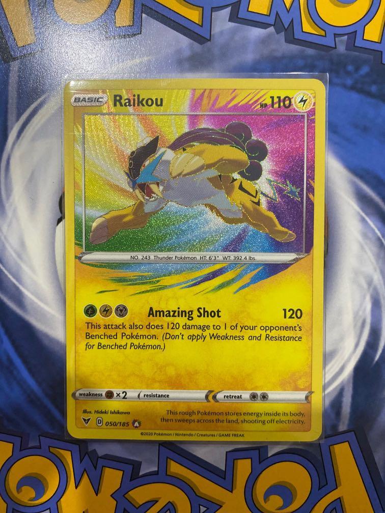 Check the actual price of your Raikou 050/185 Pokemon card