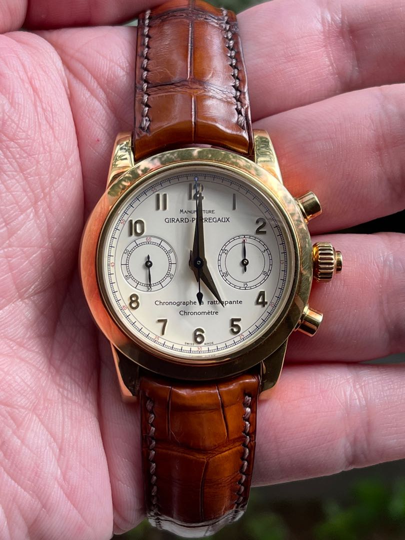 RARE Girard Perregaux Rattrapante 90170 Luxury Watches on Carousell