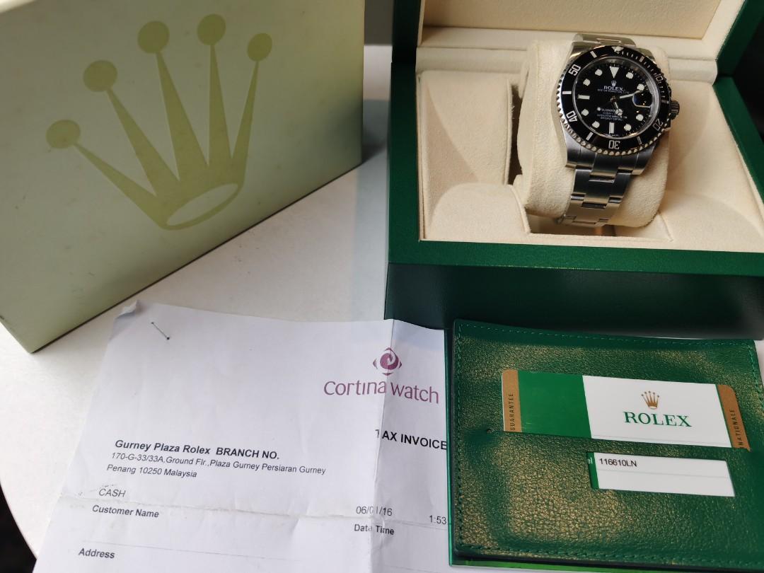 Rolex outlet gurney plaza