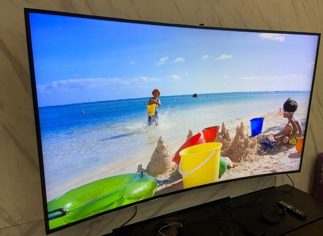 78 Inch Samsung 78 inches Curved 4K UHD Smart TV!!! Clearance Sale!!, TV & Home ...