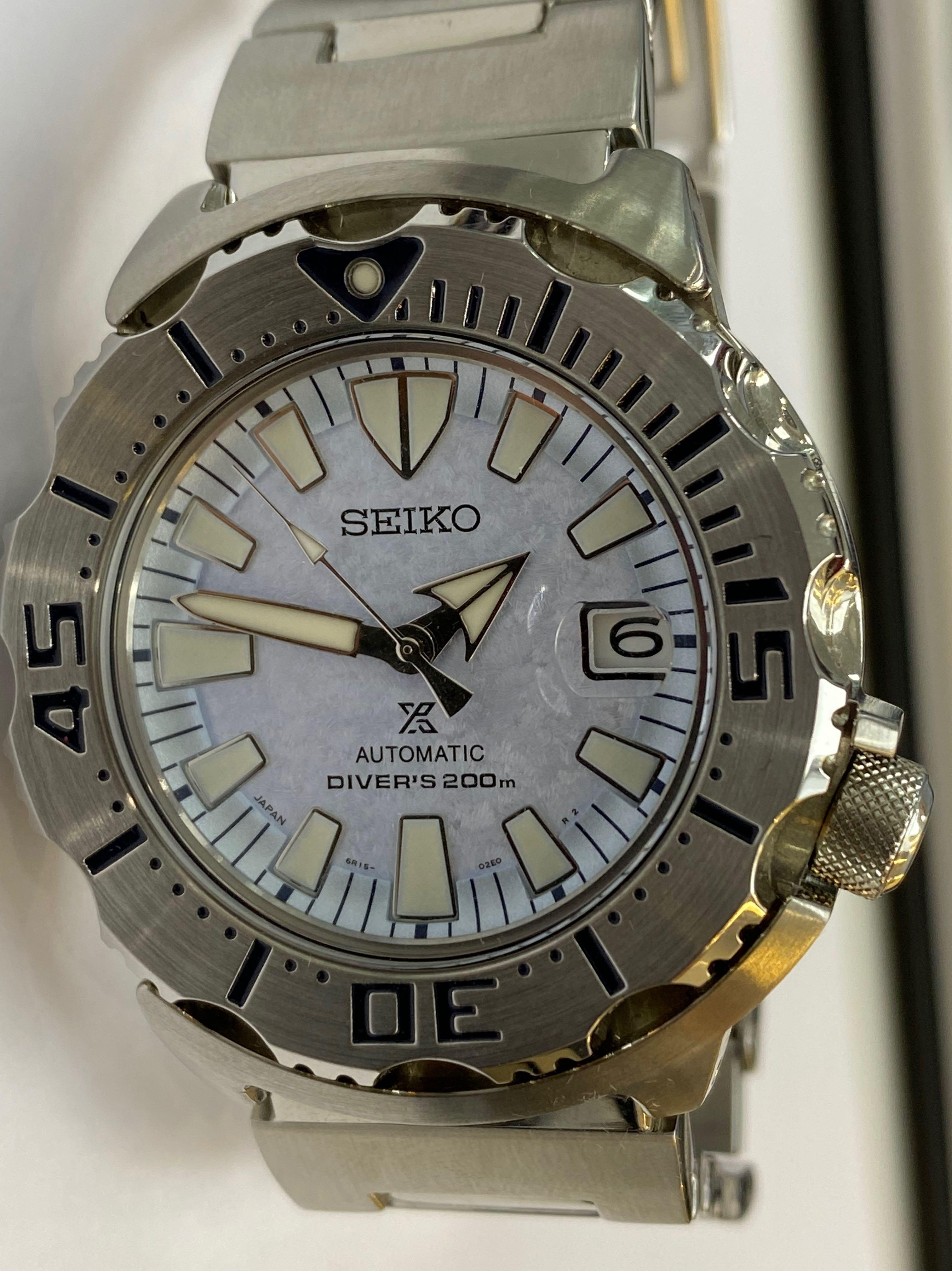 Seiko Frost Monster SBDC073, Luxury, Watches on Carousell