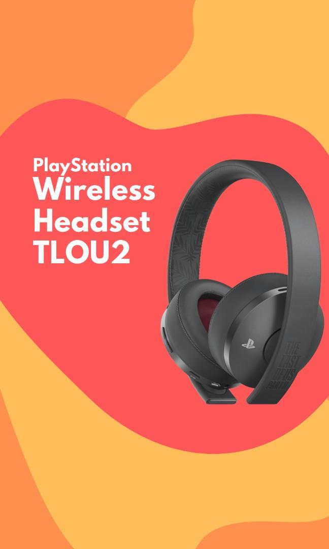 SellFast Sony PS4 Gold Wireless Headset TLOU2 Edition