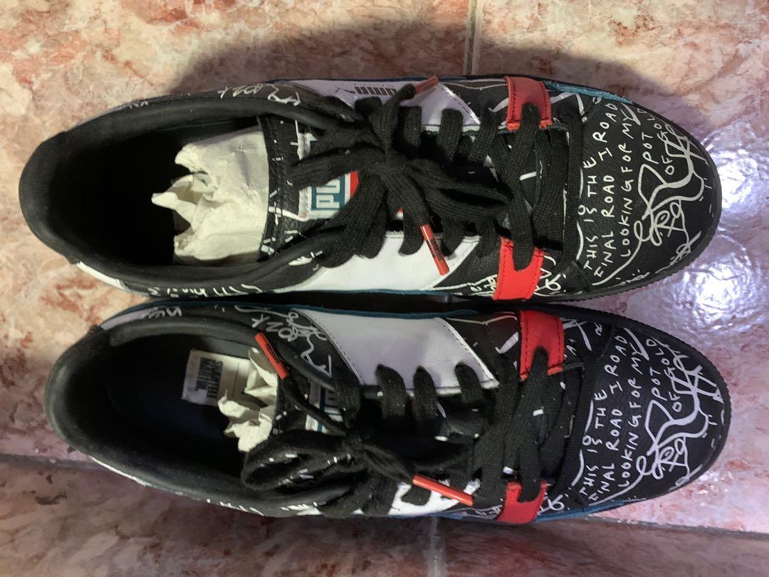 Shantell Martin x Puma Basket Graphic Sneakers Shoes