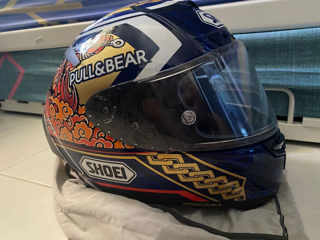Shoei X-14 Motegi + Cardo Freecom 4+ 