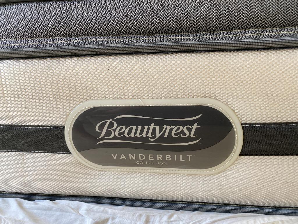 Beautyrest vanderbilt collection queen pillow top cheap