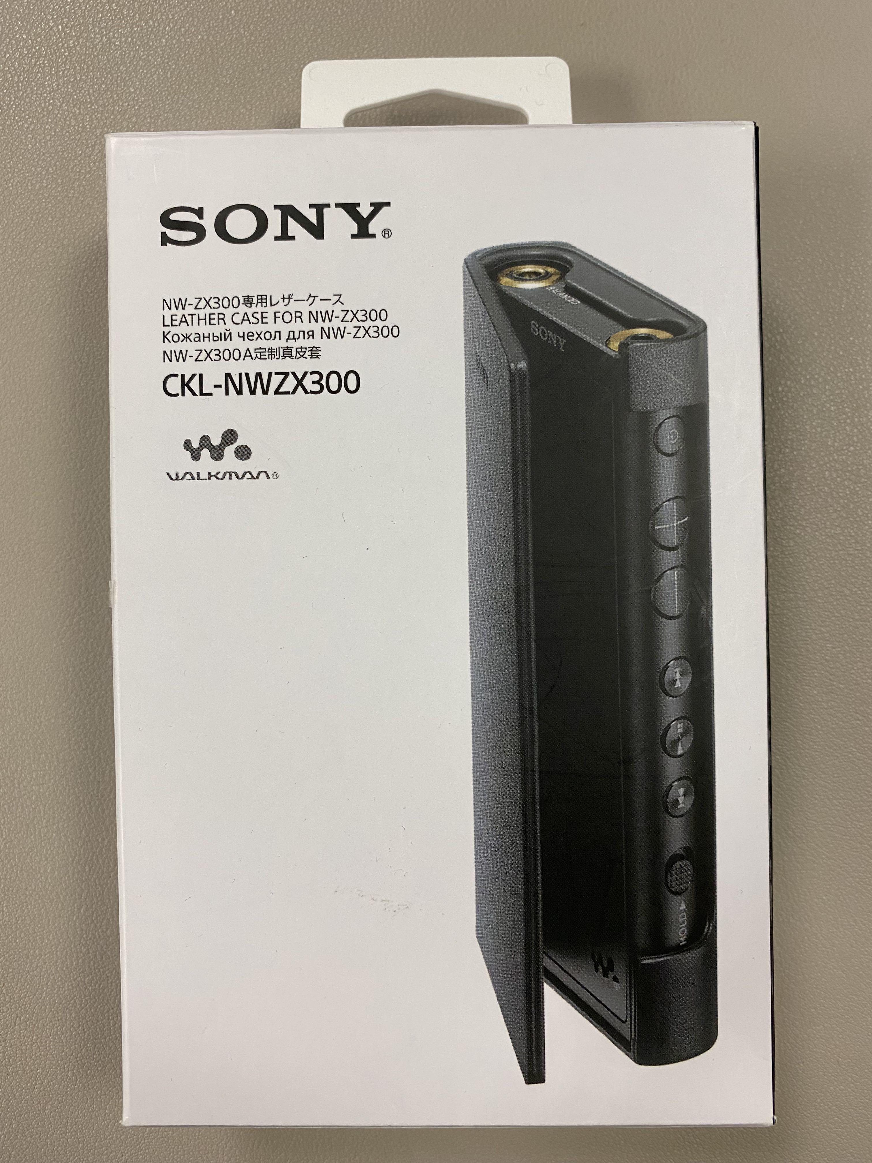 Sony NW-ZX300A 定制真皮套, 音響器材, 可攜式音響設備- Carousell