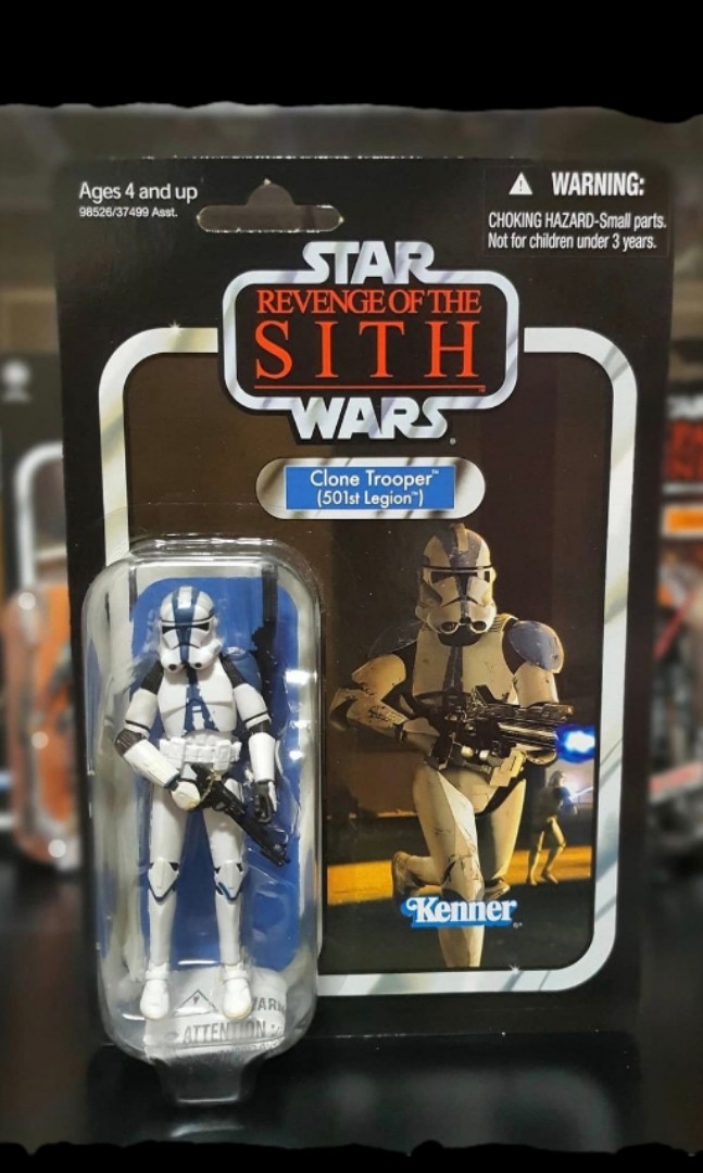 Star Wars Tvc 3.75 501st legion Hobbies Toys Toys Games