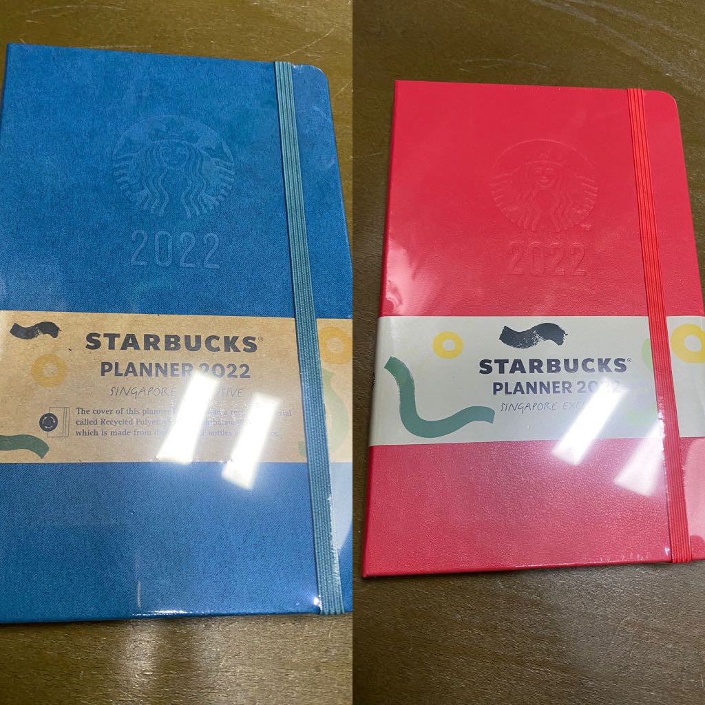 Starbucks SG 2022 Planner, Hobbies & Toys, Stationary & Craft on Carousell