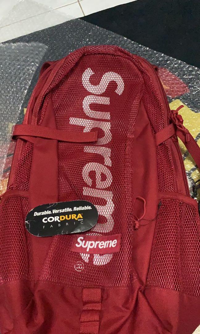 Supreme Backpack (SS20) Dark Red