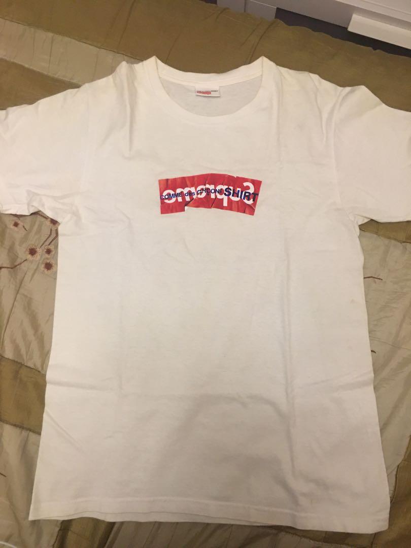 Supreme crumpled box best sale logo