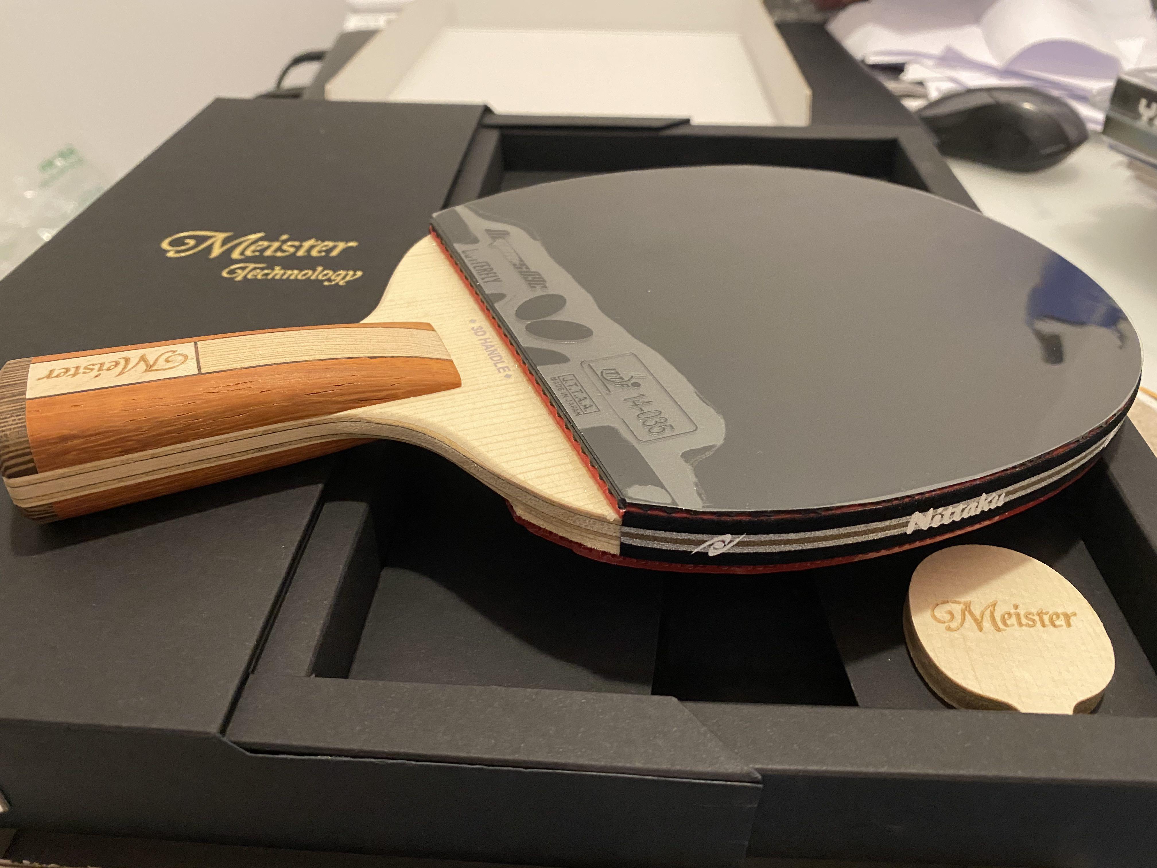 Table Tennis Professional rubber sticking pasting fixing service with