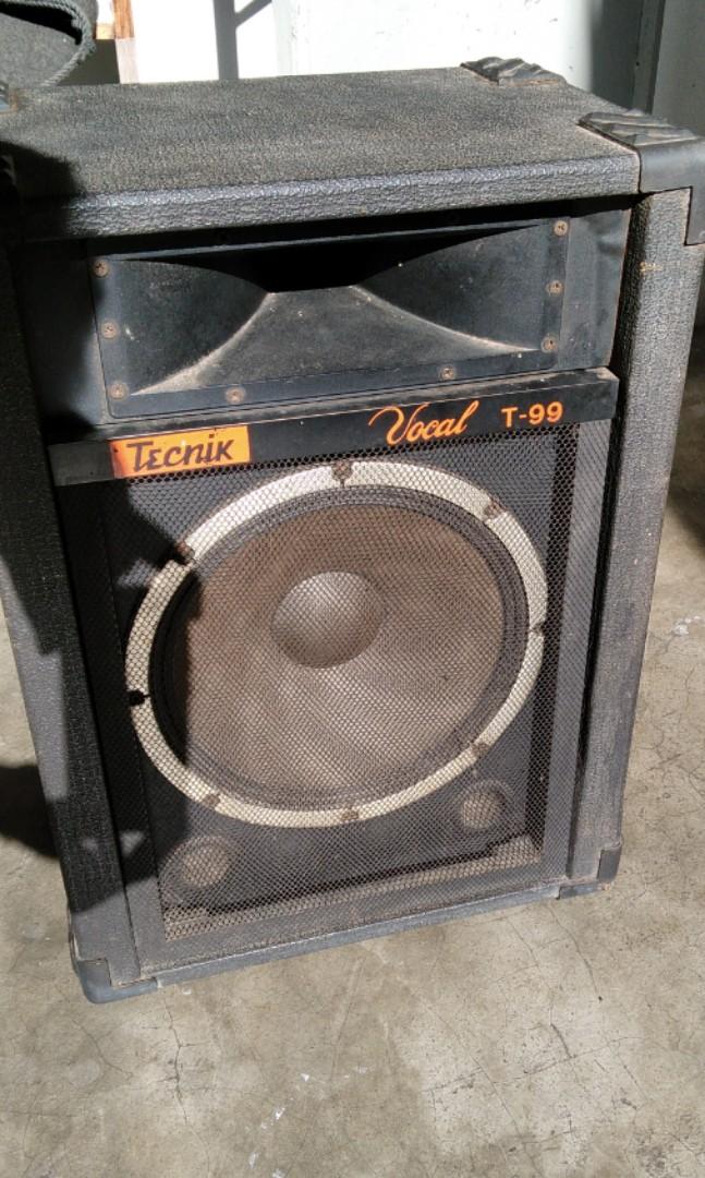 tecnik vocal speaker, Audio, Soundbars, Speakers & Amplifiers on Carousell