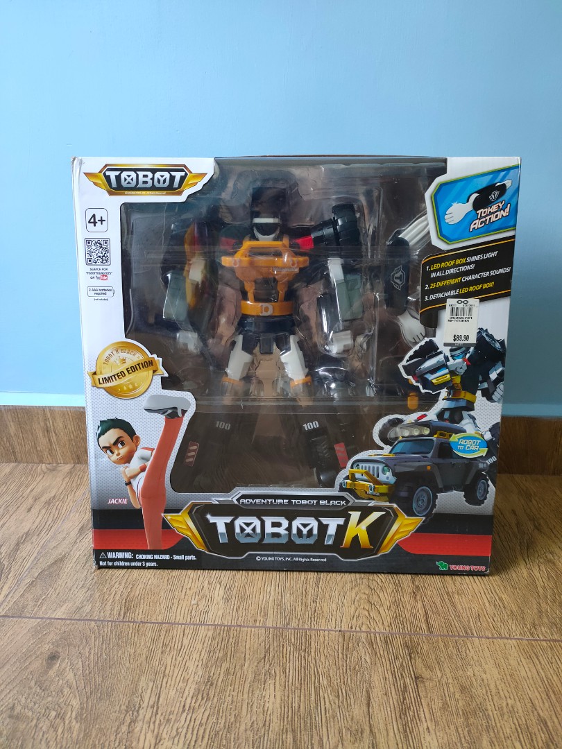TOBOT K BLACK (LIMITED EDITION), Hobbies & Toys, Toys & Games on Carousell