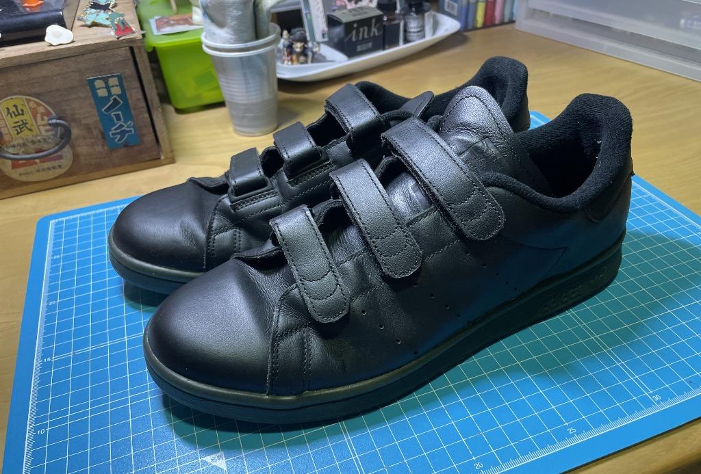 Stan smith negras velcro hotsell