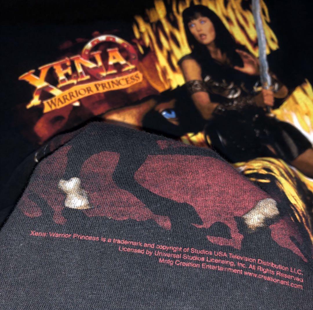Vintage 90s Xena Warrior Princess x Movies, Men's Fashion, Tops & Sets,  Tshirts & Polo Shirts on Carousell
