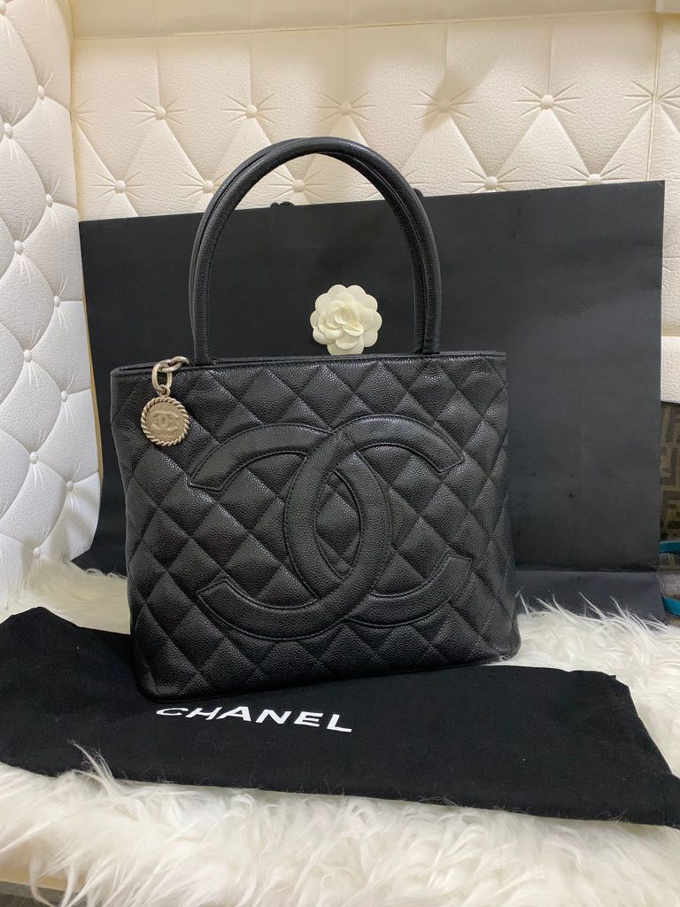 Vintage Chanel Medallion Tote Bag, Luxury, Bags & Wallets on