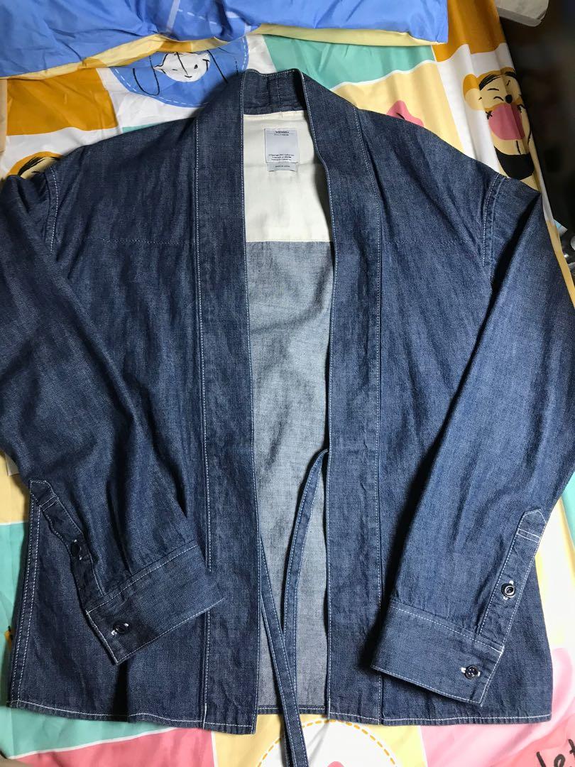 Visvim lhamo shirt size 1 usedfull set, 男裝, 外套及戶外衣服