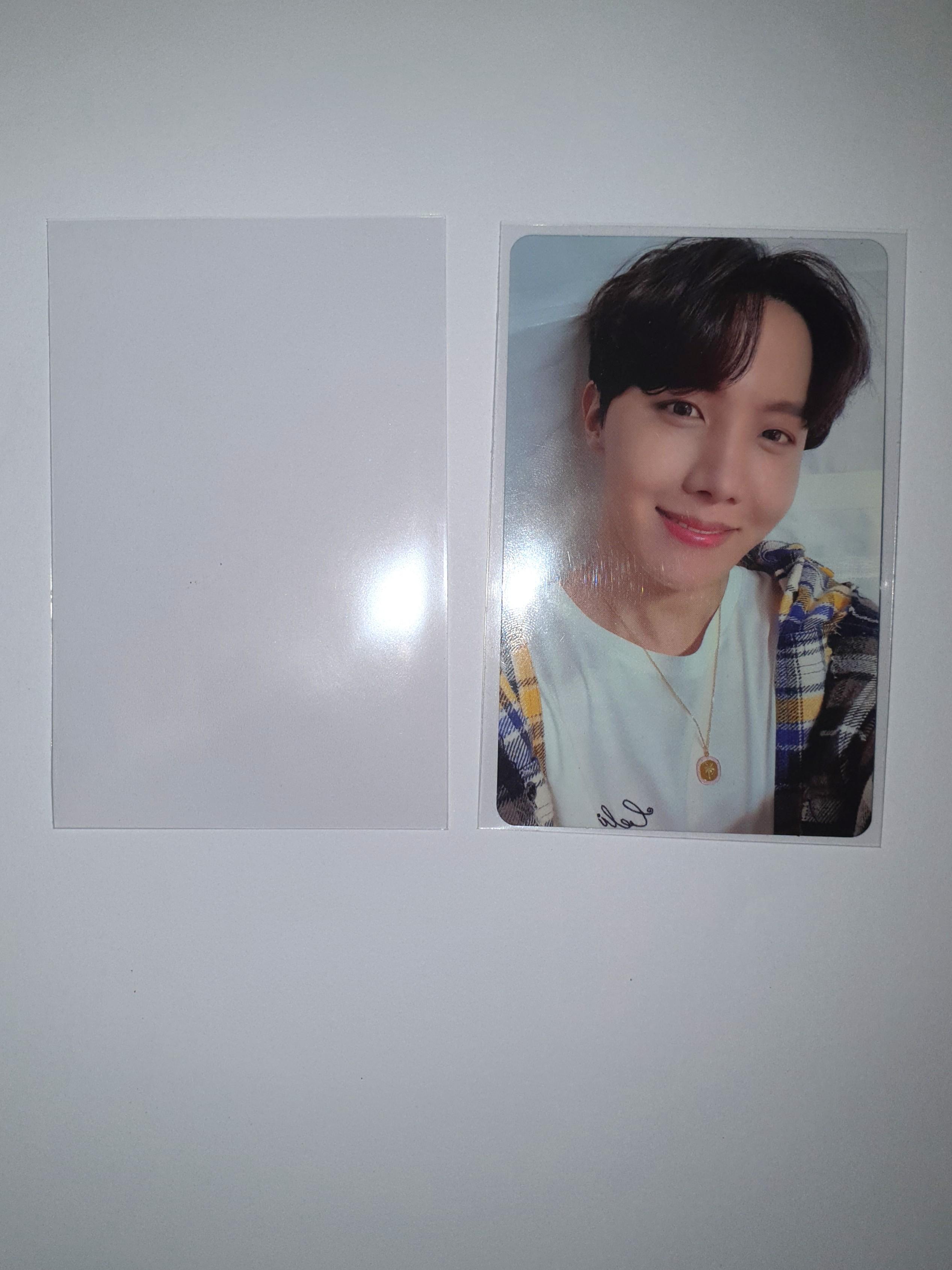 Wts Pc Photocard Sleeves Non Reasealable Penny Sleeves Bts Nct Seventeen Svt Atz Ateez Iu
