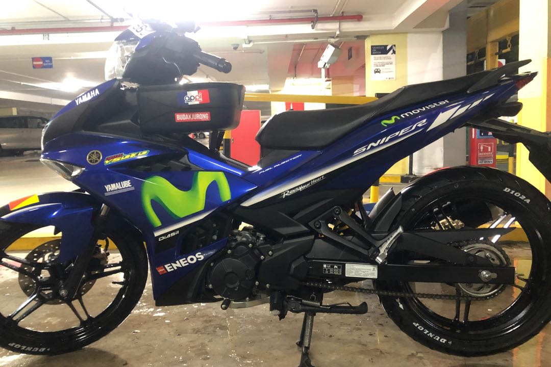 Yamaha Sniper 150 movistar Motorcycles Motorcycle Apparel on