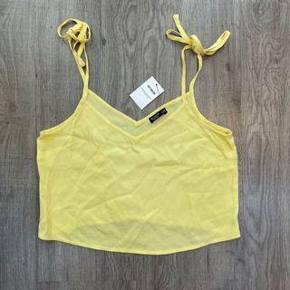 Yellow new top cotton on