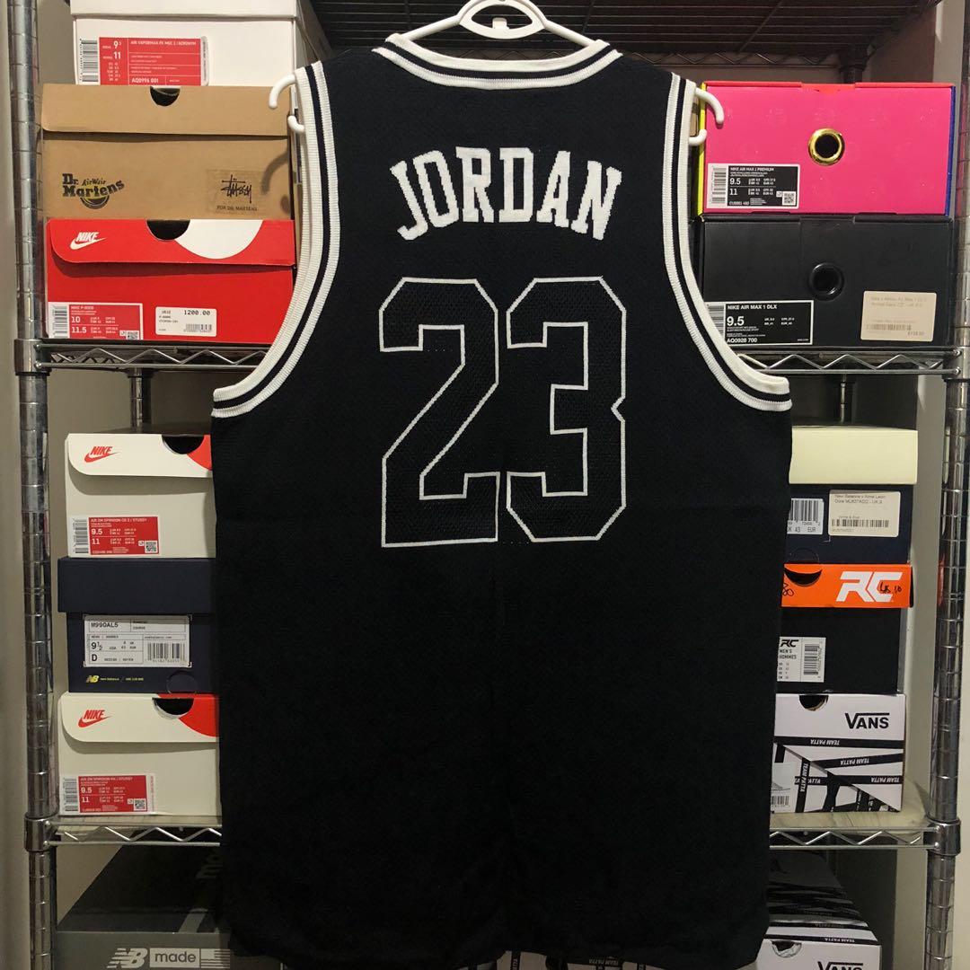Jordan X PSG Black Authentic Jersey - Rare Basketball Jerseys