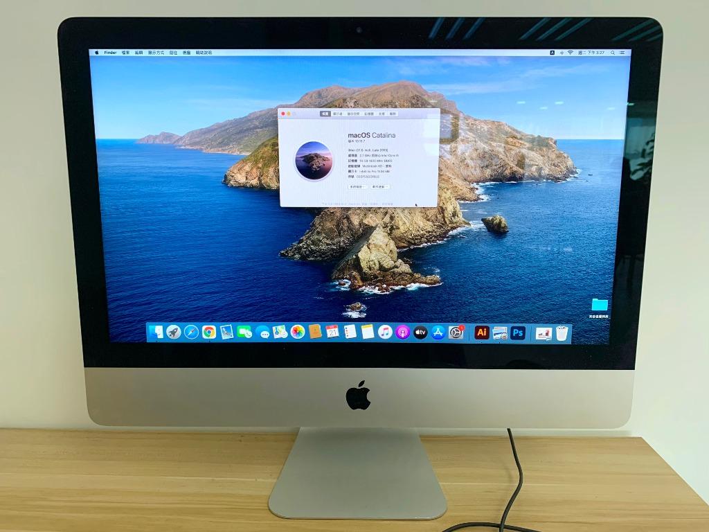 多圖）香港行貨Apple iMac 21.5 inch 16GB (Late 2013) 9成新, 電腦