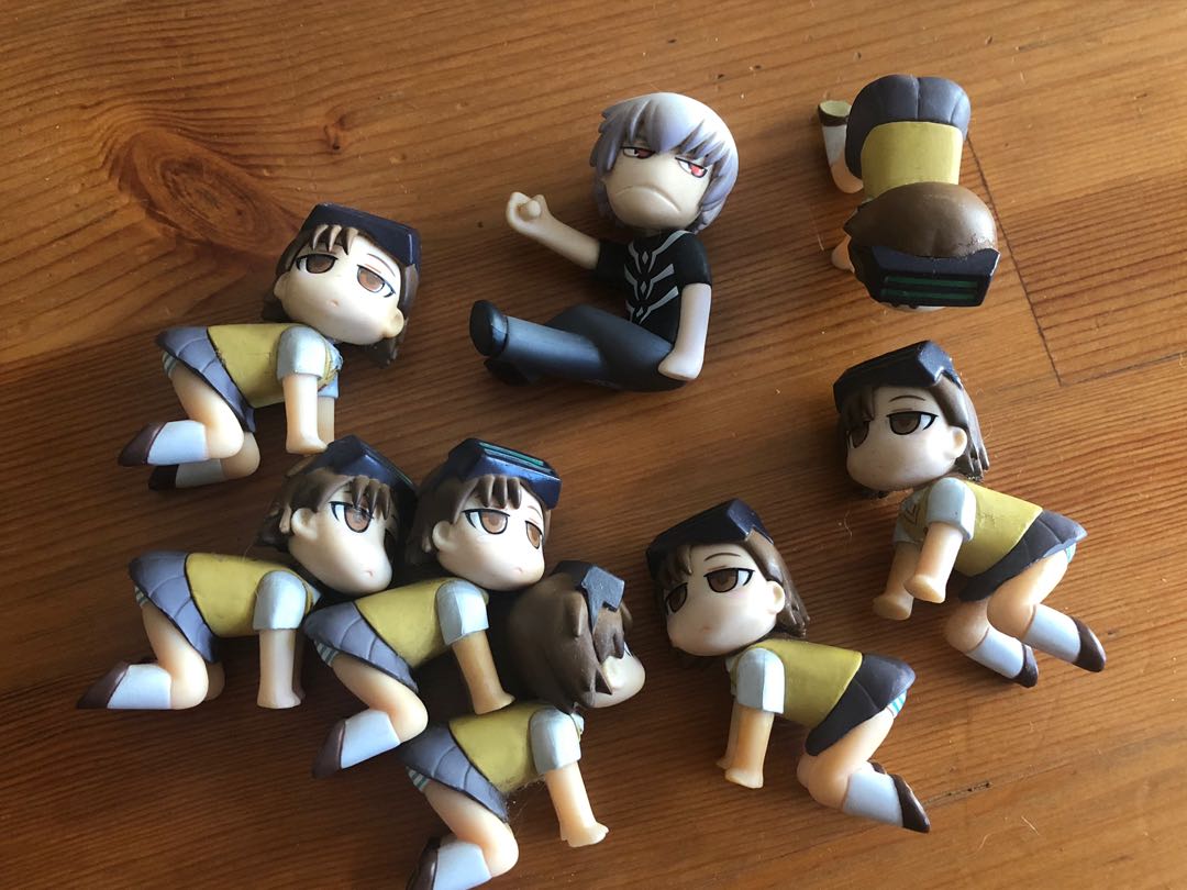 壽屋kotobukiya 魔法禁書目錄科學超電磁砲御坂妹一方通行御坂美琴盒蛋 興趣及遊戲 玩具 遊戲類 Carousell