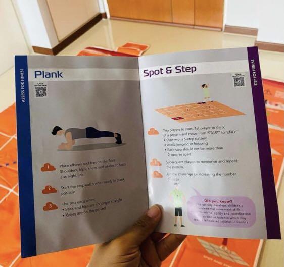 ActiveSG Active Health Playmat, Sports Equipment, Exercise & Fitness