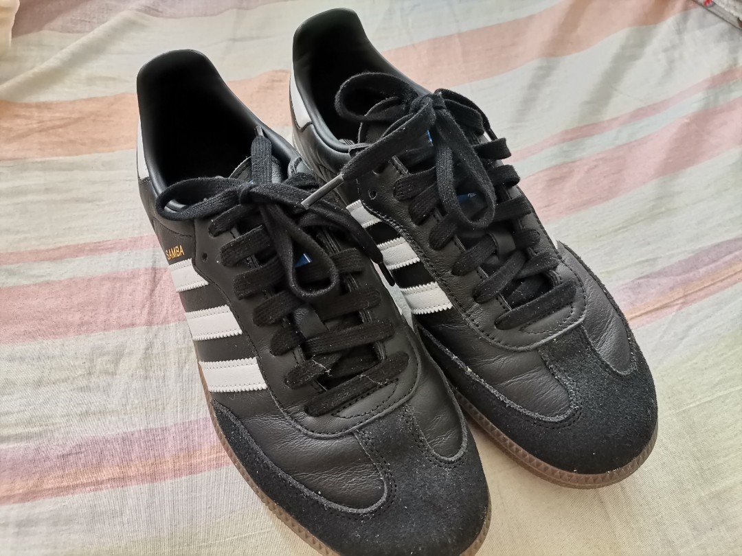 adidas black samba mens