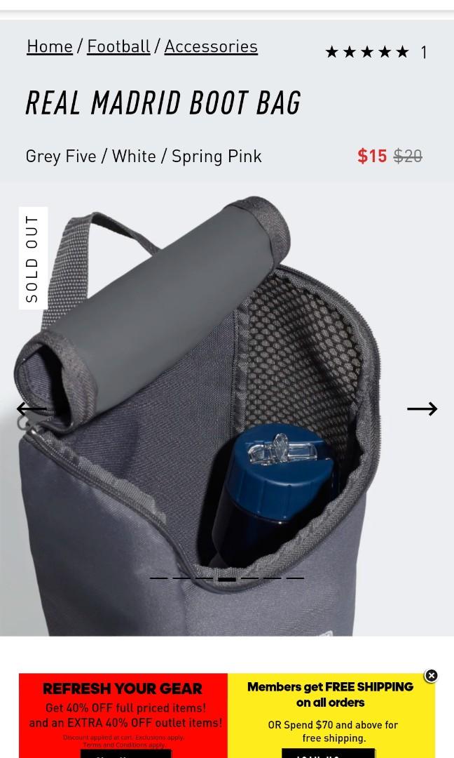 Real madrid boot bag on sale