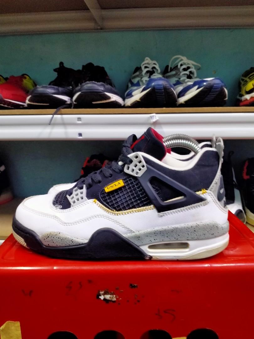Air Jordan 4 UN LA Men s Fashion Footwear Sneakers on Carousell