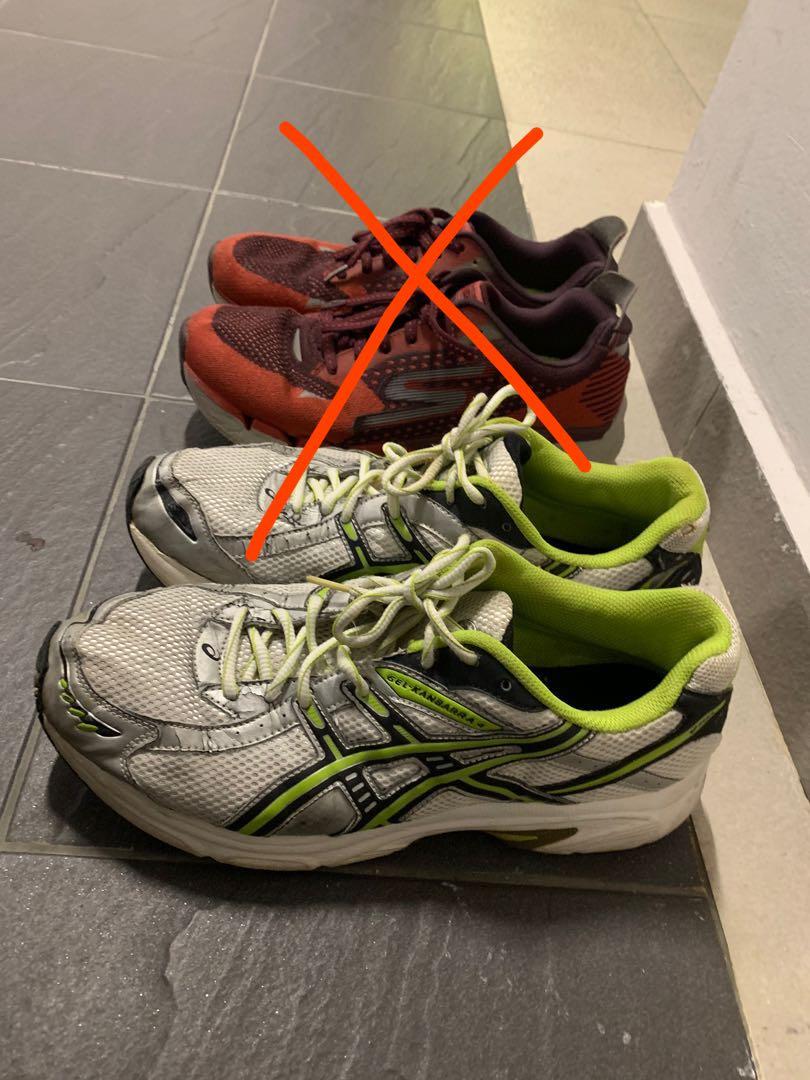 Asics Gel Kanbarra 4 SP US9.5 UK 8.5 Colour White Lime Black Men s Running Shoes Sports Shoe Skechers Red Sneakers EUR42.5 US9 UK8