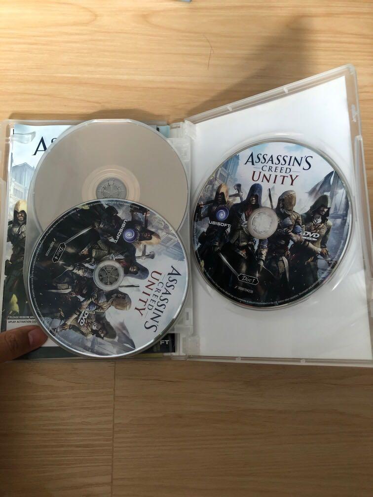 Assassins creed unity PC (4 discs), Video Gaming, Video Games, Others ...