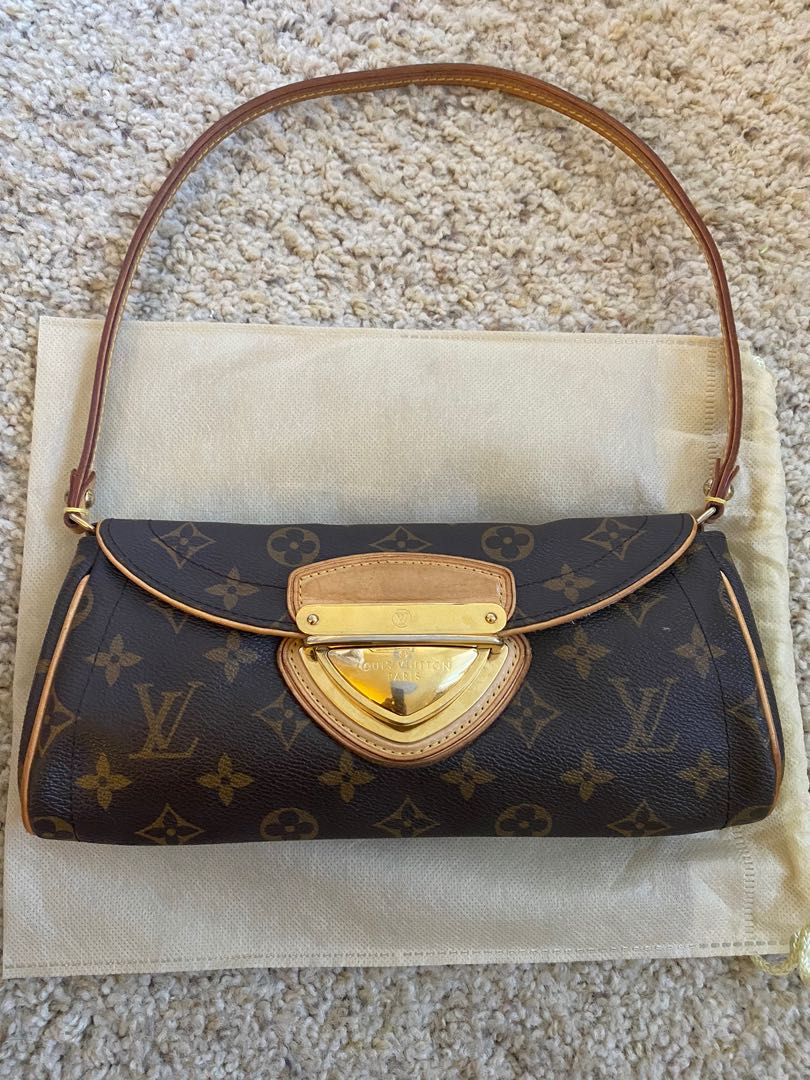 LV Beverly Pochette, Luxury, Bags & Wallets on Carousell