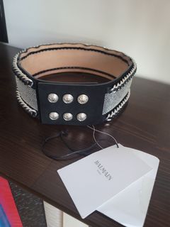 意大利製原裝Balmain美麗皮帶 36號64200167572225110