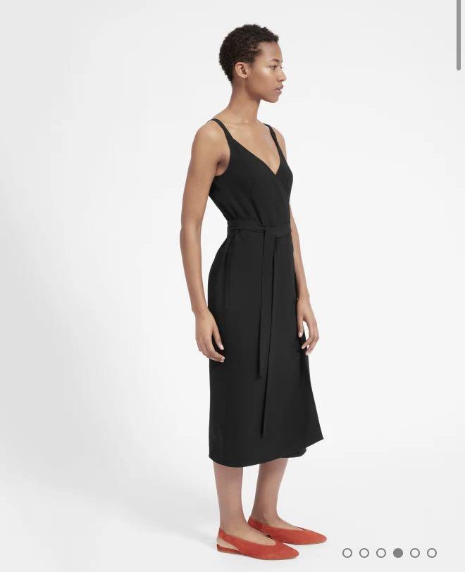 BNWT Everlane 0 GoWeave Tank Wrap Dress Women s Fashion Dresses Sets Dresses on Carousell
