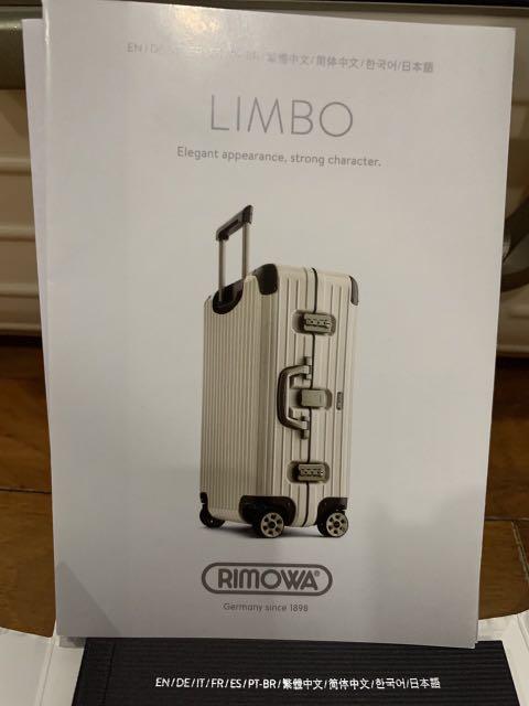 Rimowa Limbo 26" (63) E-TAG Multiwheel Spinner Suitcase Creme