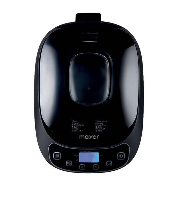 Bread Maker Mayer (Category: Other Home Appliances) located in Singapore. Submitted by bohyuneee (Listing ID 1114935409, Image 2). Description: Only used a few times. Still under warranty. Pick up from Tanjong Rhu..