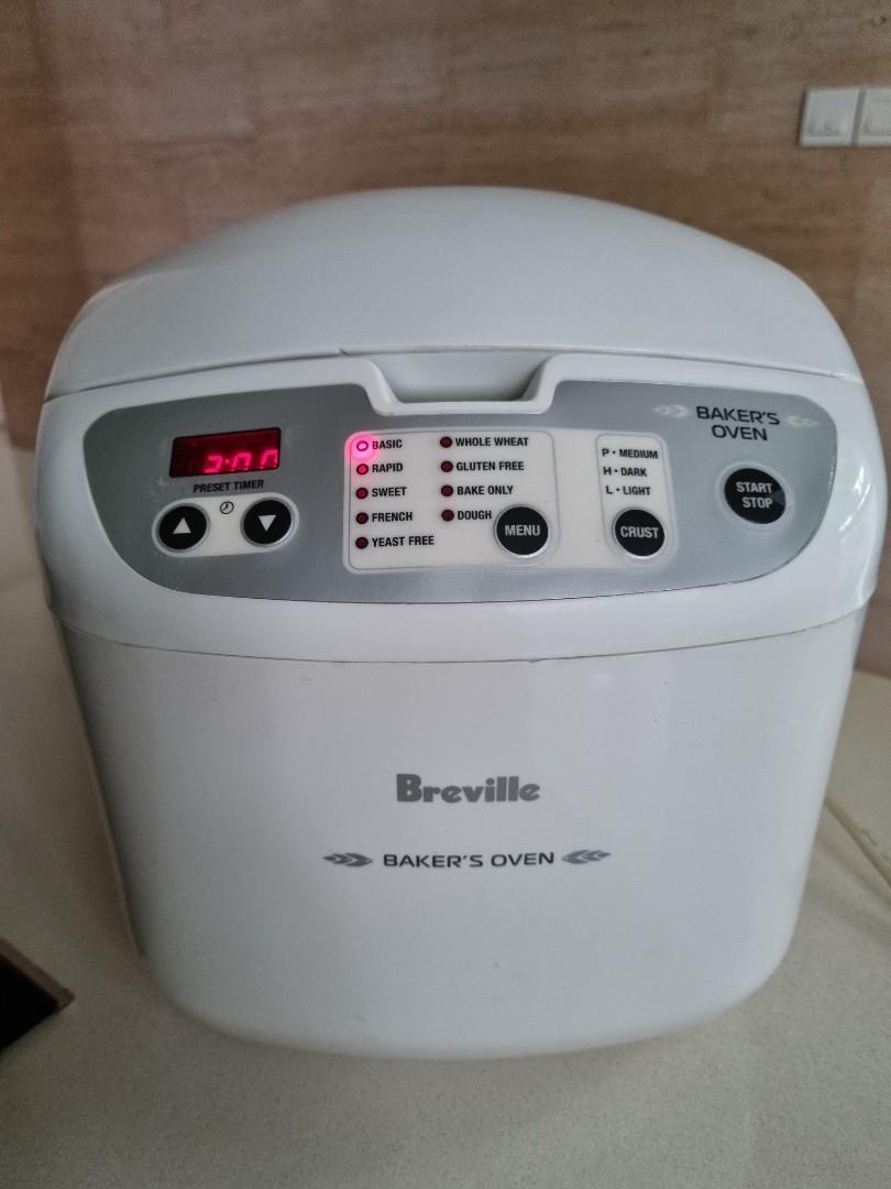 New Breville Bakers Oven Electronic Bread Maker Rapid Bake 13Hr Preset Timer 