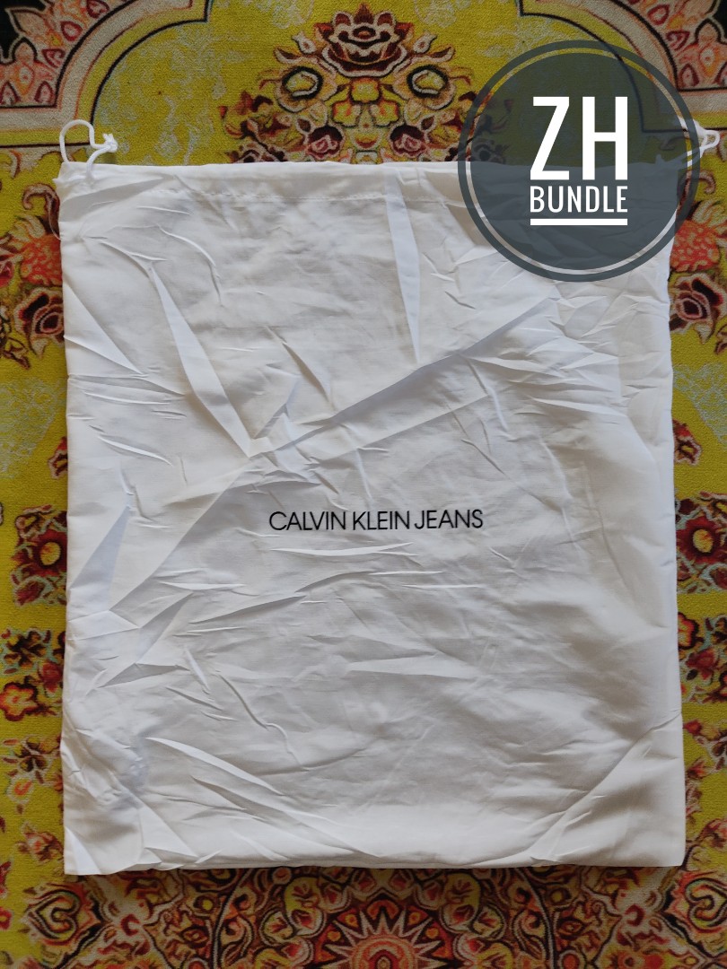 Calvin klein dust deals bag